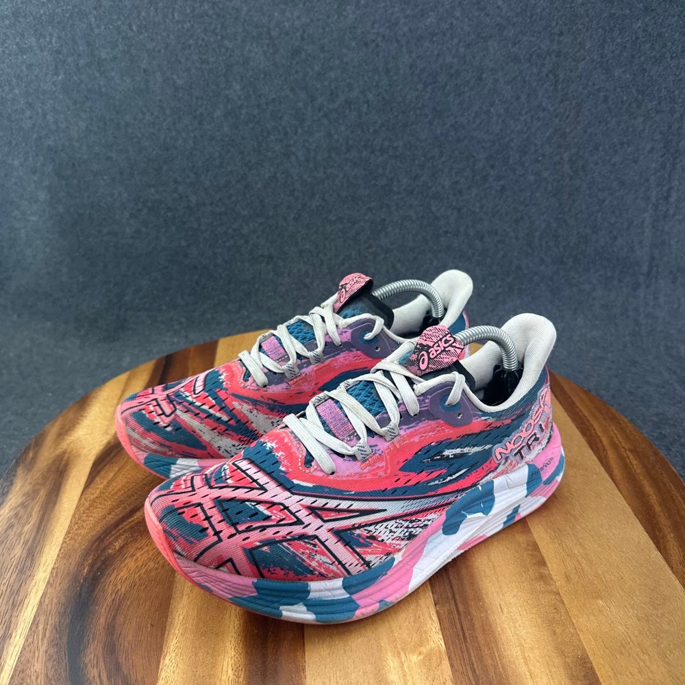 ASICS Noosa Tri 15 Avant Garde Pink Restful Teal Shoes 1012B429-401 Women's 7 - Picture 6 of 12